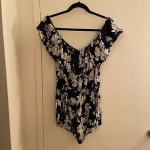 Off the Shoulder Romper